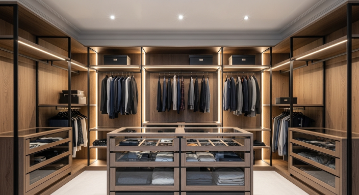 Wardrobe Systems: The Intersection of Structural Engineering and Luxury Organization